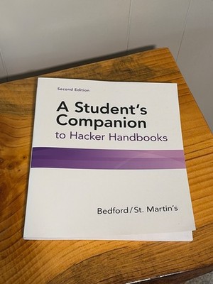 Student's Companion to Hacker Handbooks by Bedford/St.Martin's (2020, Trade...