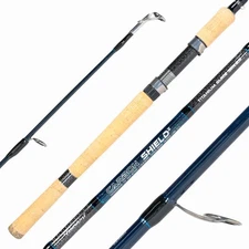 Tsunami Carbon Shield III 7'0" Medium Spinning Rod (TSCSHDIII701M) - Blue