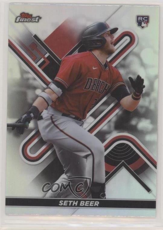 2022 Topps Finest Refractor Seth Beer #18 Rookie RC uk2