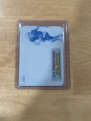 Oscar Rios 2025 Leaf Trinity Football 1/1 Printing Plate
