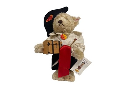 Steiff Animal 655371 Pirate Teddy Bear 38 cm. Excellent condition