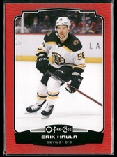 2022-23 O-Pee-Chee Erik Haula Red Border #397 New Jersey Devils
