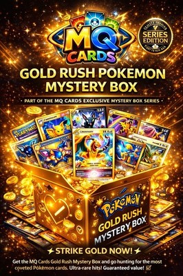    MQ Cards Gold Rush Mystery Box   MQ ELITE SERIES EDITION  