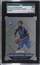2015-16 Panini Prizm Rookies Karl-Anthony Towns #328 Rookie RC 1y8