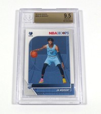 2019-20 Panini Hoops Ja Morant Rookie #259 Grizzlies BGS 9.5