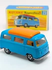 Matchbox Lesney Superfast 23e VW Volkswagen Camper vintage diecast toy car