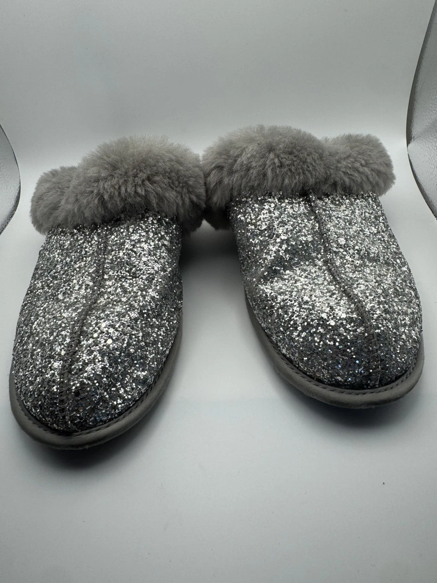 UGG Scuffette Silver Slippers for Women for sale | eBay