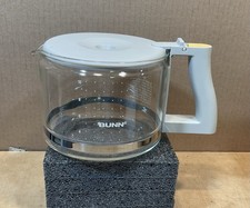 Bunn 10 Cup Glass Coffee Decanter Carafe Model NCD Gray Color 50oz. Very Nice