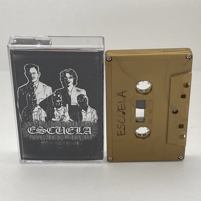 Original Self Released Escuela Grind Non Serviam Demo Cassette 2016 Grindcore