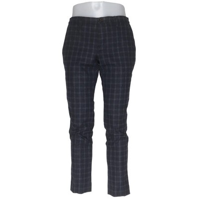 Alberto, Stoffhose, Größe: 31/32, Blau, Elasthan/Polyester/Wolle, Karo #HoB