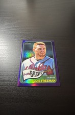 2014 Topps Heritage - Freddie Freeman #THC-148 Chrome Purple Refractor