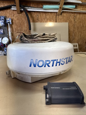 #ad Simrad Navico Northstar JRC RDR1042MD NKE 249 JMA 2343 4kw Radome HD Radar $200.00