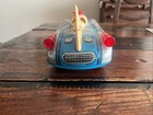 Vintage 1960 Tin Car toy Interkozmosz Space Rocket Works! — photo 2
