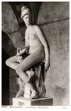 Gian Bologna Statue Firenze National Museum Vintage Postcard