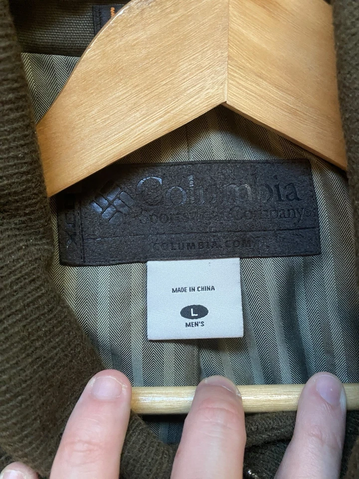 Jaqueta de lã masculina vintage Columbia Outdoors G - Imagem 2 de 4