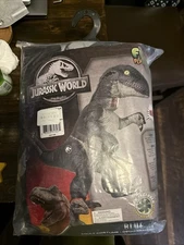 Jurassic World - Velociraptor Blue Inflatable Deluxe Adult Costume