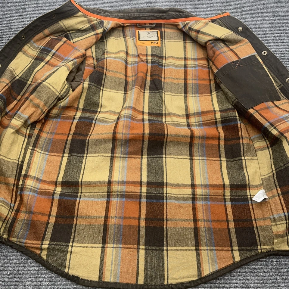 Legendary Whitetails Shirt Men medium Brown Pockets Lined The Journeyman jacket - Image 4 of 4