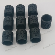 10 x Black Scout Woggle Plastic 3D Printed Reusable Made in UK