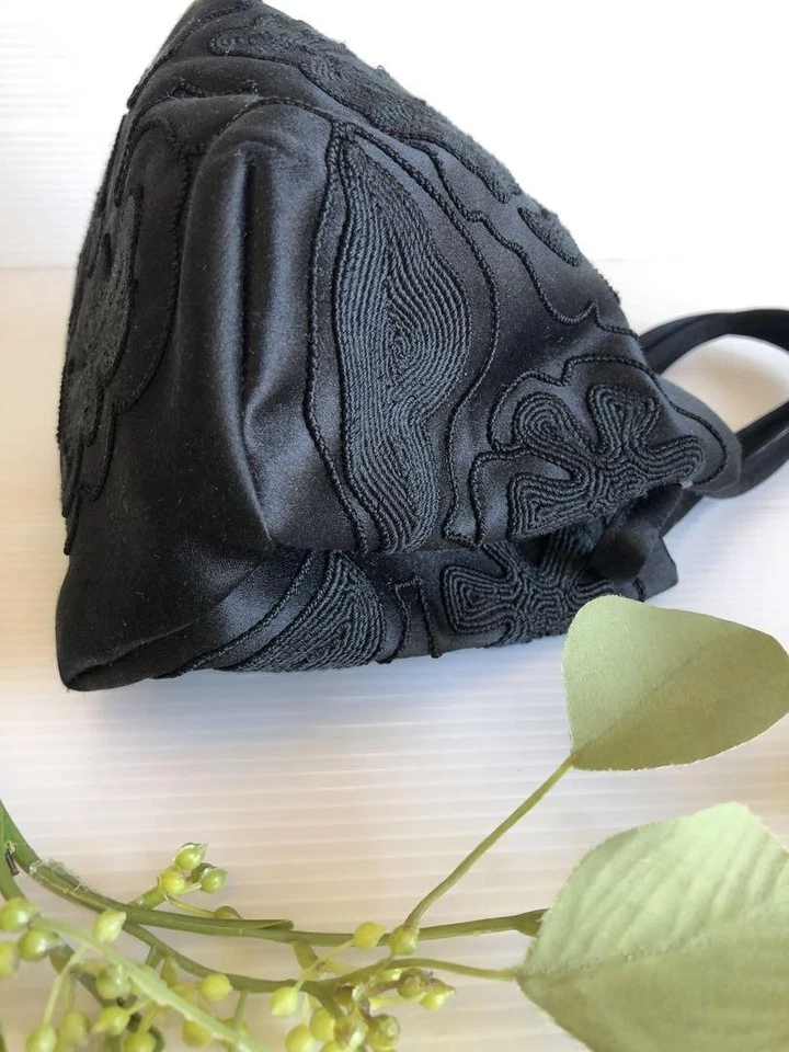 Giorgio Armani Bolso de Mano Bolso de Mano Bordado Diseñador Cartera Elegante Todos los Días Foto 4 de 4