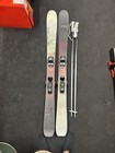 Rossignol Black Ops Rallybird Womens Ski w/ Marker Bindings And Scott Poles