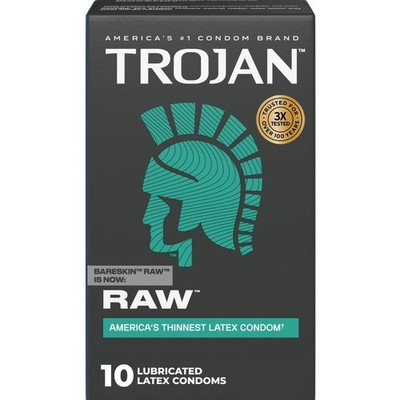Extra Thin Premium Lubricated Latex Condoms for Men, 10 Pack