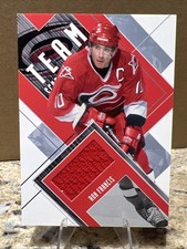 2002 In the Game Team Scoring Leader Ron Francis JERSEY! Carolina Hurricanes