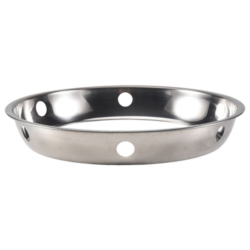 2 StüCke Edelstahl Wok Metallisch Wok Gestell mit Rundem Boden 10,43 X 11,3973 - Picture 5 of 6