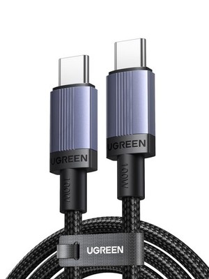 UGREEN USB-C auf USB C Ladekabel 100W Schnellladen 3M Typ C auf C Kabel Comp