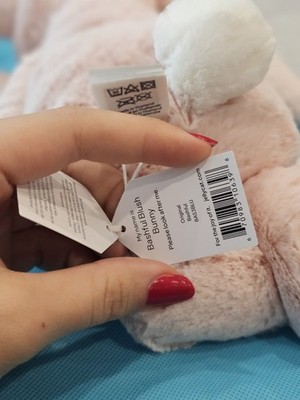 Jellycat Original Bashful Blush Bunny - Medium- Authentic - NWT