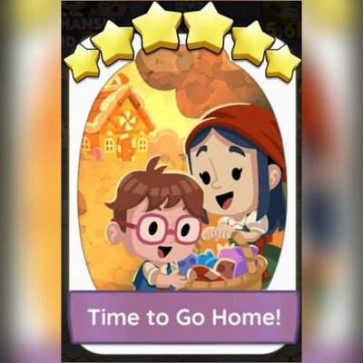 1 x time to go home! 6  sticker Monopoli_Go! - Top Seller  ( FAST SENDING) 