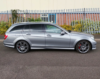 Mercedes-Benz C Class 350 CDI AMG Silver Auto Diesel 2013
