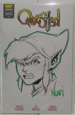 Eddie Nunez Original Sketch Art Zelda