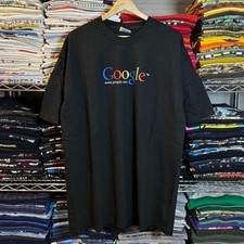 Vintage y2k 2000s Google Internet Online Website Promo Graphic Tee