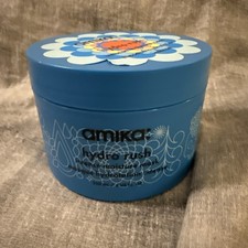 Amika Hydro Rush Intense Moisture Hair Mask with Hyaluronic Acid - 8 oz