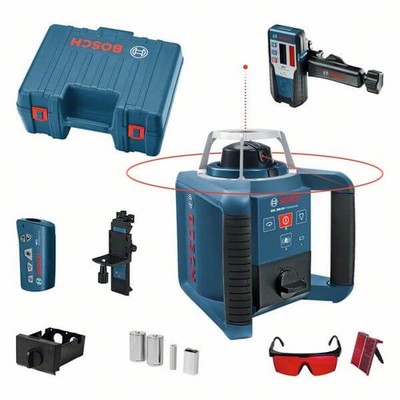 Bosch Rotationslaser GRL 300 HV, mit RC 1, WM 4 und LR 1 0601061501