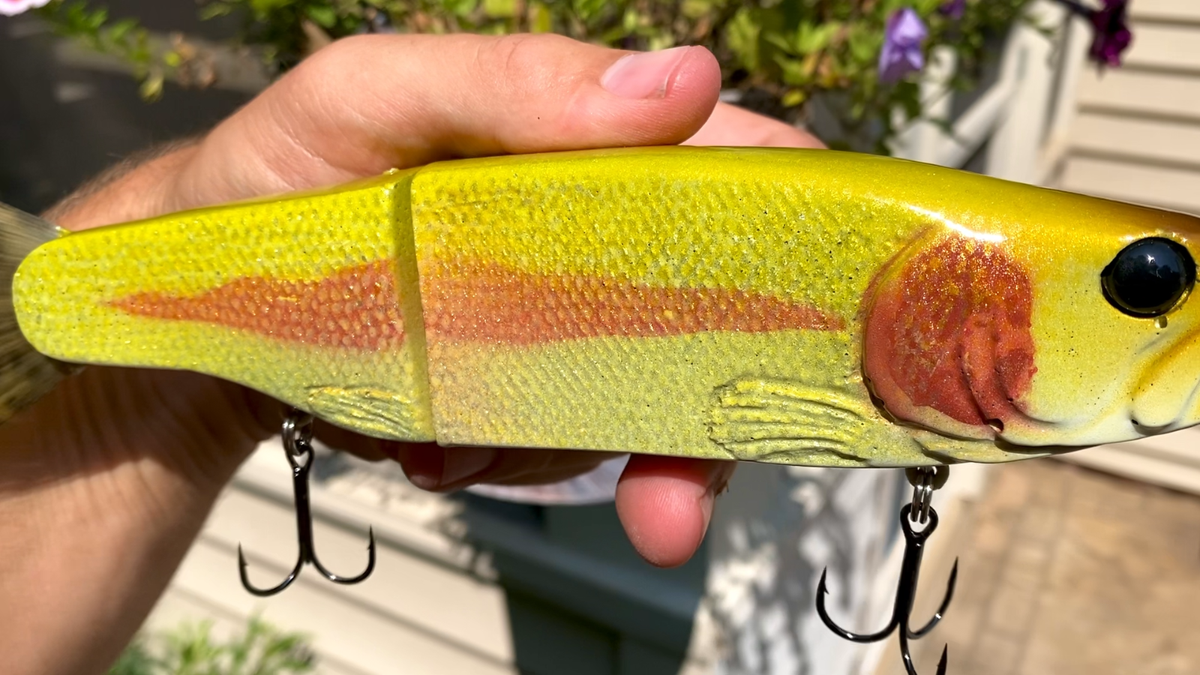 KGB GOAT, LIMITED EDITION CUSTOM TROUT COLOR,SLOW SINK GLIDE