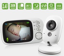 3.2 inch Wireless Video Color Baby Monitor High Resolution Baby Nanny Security.