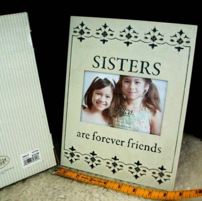 Sisters Picture Frame Forever Friends Special Memory Family Tribute 6 x 4 Photo