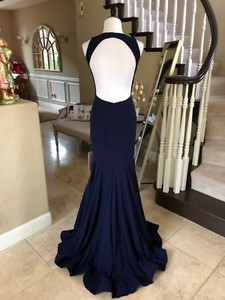 jovani navy blue prom dress