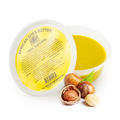 RA COSMETICS 100% Pure Shea Butter - Yellow - 16oz Sourced From Ghana