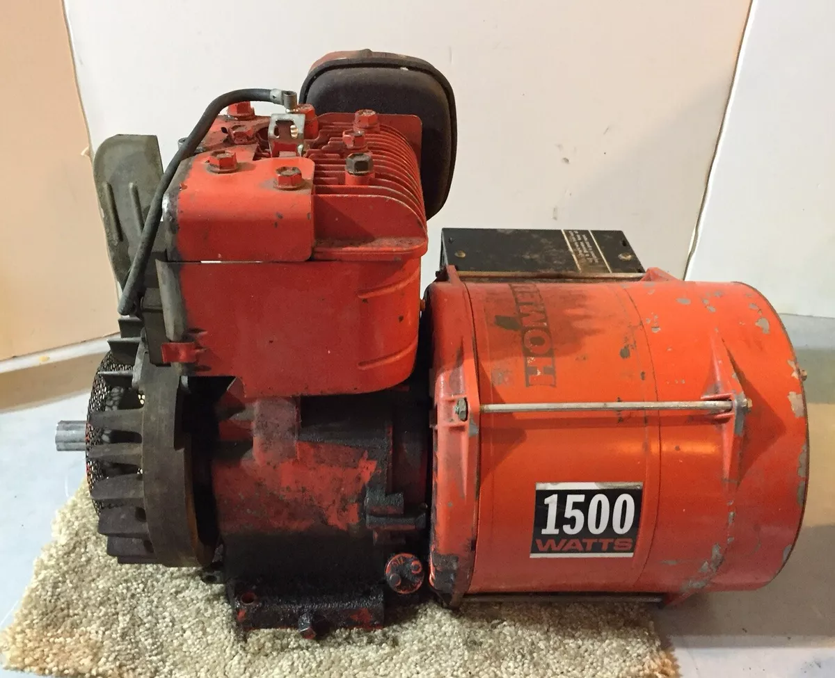 Vintage Homelite 1500 Watt Voltamatic Generator Briggs 100232 4HP Engine