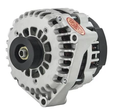 Powermaster 48237 220amp Alternator GM AD 244 Style Natural Finish