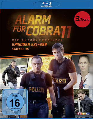 3 Blu-rays * ALARM FÜR COBRA 11 - STAFFEL 36 # NEU OVP §