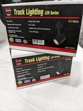 Morris LED Track Lighting 8.5W Black Halo Track Compatible Qty 2 72701