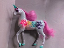 Barbie Dreamtopia Brush 'N Sparkle Unicorn Horse Interactive Lights Sounds