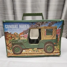 Vintage G.I Joe Combat Man's Equipment Case Case Standard Plastic Products