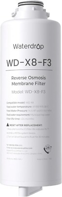 Waterdrop WD-F2 Filter, Ersatz für Alle Umkehrosmosesysteme der WD-X-Serie