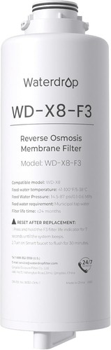 Filtro Waterdrop WD-F2, ricambio per tutti i sistemi ad osmosi inversa serie WD-X - Foto 1 di 8