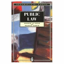 Public Law (Longman Law Series),Maurice Sunkin, Andrew Le Sueur