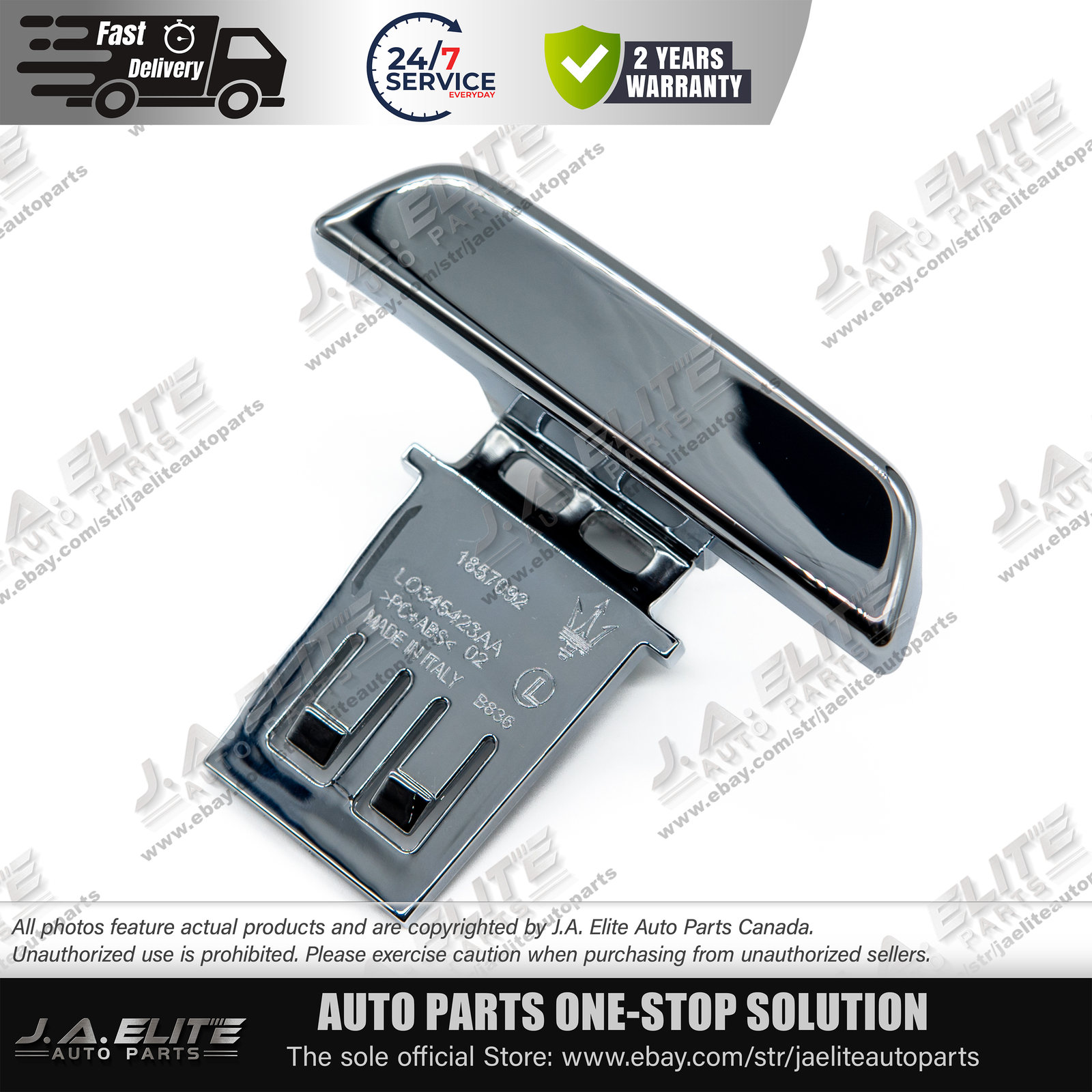 Genuine Maserati Real Console Button for Ghibli Quattroporte (14-17) 673000719